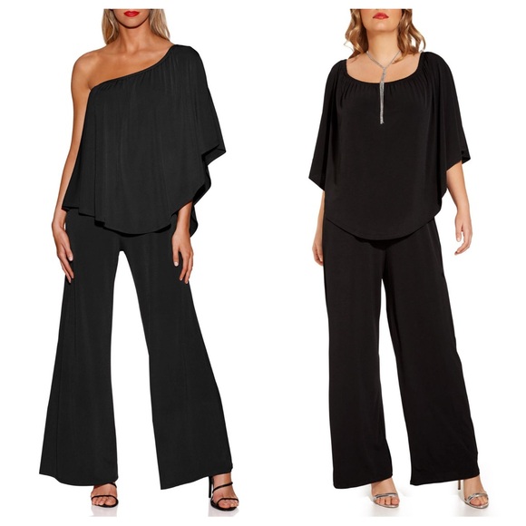 Boston Proper Pants - Boston Proper Triple Threat Convertible Black Jumpsuit Size L Made USA